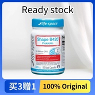 【Buy 3 get 1 Ready stock】Life Space Shape B420 Probiotic - 15 Billion CFU Gut & Shape Support