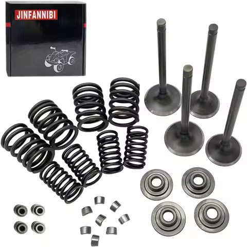 For XR650L 1993-2020 XR600R 1988-2000 XR500R Prolink 500 NX650 Dominator Head Intake & Exhaust Valve