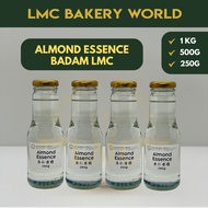 (Original) LMC Almond Essence/Badam LMC - 250g/500g/1kg - Botol Kaca