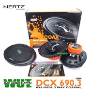 HERTZ เครื่องเสียงรถยนต์ ลำโพงรถยนต์ ลำโพงเสียงกลางแหลม ดอกลำโพง6x9นิ้ว 3ทาง กำลังขับ 180 วัตต์  HER