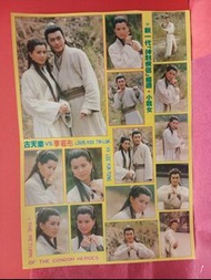 李若彤 古天樂  🌹    神鵰俠侶  🌺  11吋x16吋 雜誌彩頁   🌹  A4 SIZE 🌺 🦋🍀🍀🍀🍀🌹 G1