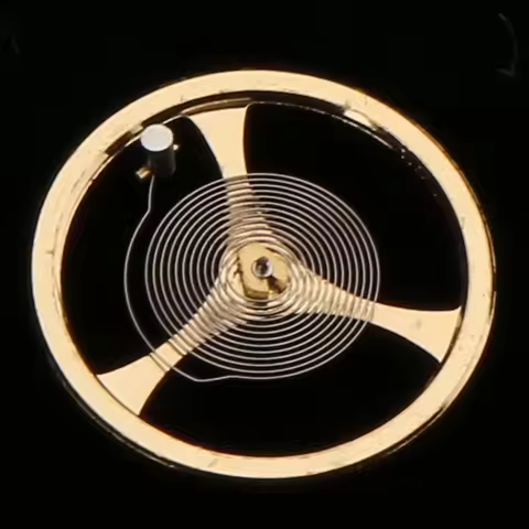 1Pc Replacement Watch Balance Wheel Repair Part for Orient Movement 46941 46943 with Hairspring Watc