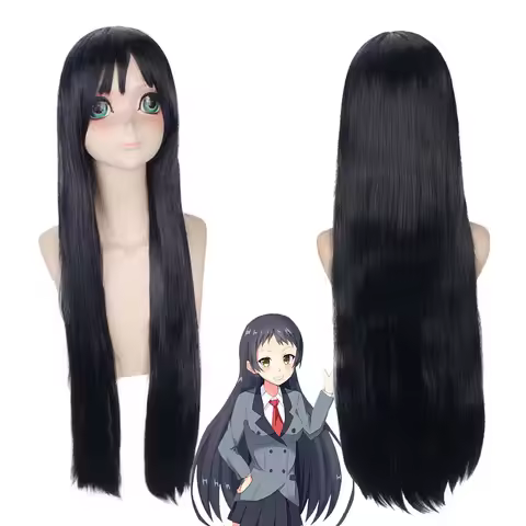 A Boring World Where the Concept of Dirty Jokes Doesn’t Exist Kajo Ayame Long Straight Wig