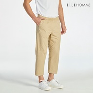 ELLE HOMME | Five-Point Pants With Elastic Waistband 2 Side Pockets Beige W8Q001