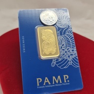 Murni Mewah Emas999.9, Gold Bar Gold Bar Fortuna G20 Gram Pamp 300089 1.6 cm Pd