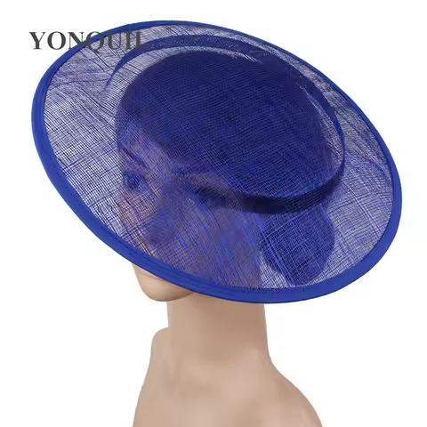 31CM Sinamay Fascinator Base Big Size Hats Nice DIY Fascinator Hair Accessories Cocktail For Elegant