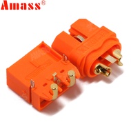 5 / 10 pair Amass XT60I XT60IPW XT60I-PW Male XT60-I Female 2+1 Connector Signal Pin Plug For RC Lip