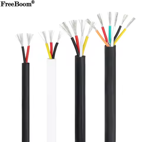 2-10m UL2464 Multi-Core Wire 30 28 26 24 22 20 18 16 14AWG x 2 3 4 5 6 7 8 9 10 Cores Channel Audio 