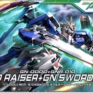 BANDAI 5057383 1/100 GN-OOOO+GNR-010 00 RAISER + GN SWORD III