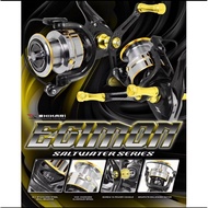 SHIKARI EGIMON SPINNING REEL POWER HANDLE 7 BALL BEARING