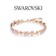 Swarovski Elderflower Temperament Rose Gold Flower Lady Bracelet with Gift Box