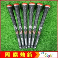 Golf Diamond Pattern Soft Rubber Grip (1pc) Iron/Wooden Men Women Standard Anti-Slip [GF31007] i-Sty