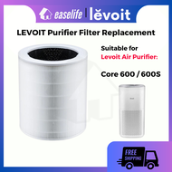 Replacement Compatible with Levoit Core 600S Air Purifier Levoit Core 600s True HEPA 3-Stage Filter