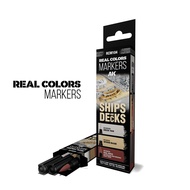 AK INTERACTIVE REAL COLORS MARKERS SHIPS AND DECKS SET