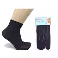 PLAIN TOE SOCKS ( BX ) ANTI SLIP / 2 FINGER SOCKS SHORT/ 3/ 4 ADULT WOMEN'S/