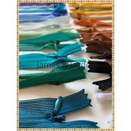 [10" Inches] Zip Sembunyi / Zip Simpan / Zip Tapuk / Zip / Zip Sorok / Invisible Zipper / Invisible 