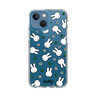 HI-SHIELD Stylish เคสใสกันกระแทก iPhone รุ่น Miffy003 [เคส iPhone17iPhone16iPhone15iPhone14iPhone13i