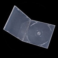 CD / DVD CASE PLASTIK SINGLE SLIM TRANSPARAN