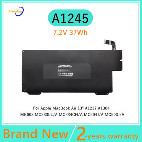 A1245 Laptop Battery for Apple MacBook Air 13" A1237 A1304 MB003 MC233LL/A MC234CH/A MC504J/A MC503J