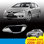 HONDA CIVIC FD 2006-2012 เลนส์ไฟหน้า ฝาครอบไฟหน้า ไฟหน้ารถยนต์ ไฟหน้าสําหรับ ฝาครอบไฟหน้าตรงรุ่น ฝาค