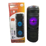 ✅100% Original Smilee BK-8825 Karaoke Stereo Portable Wireless Bluetooth Speaker With Free Mic