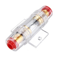 60 AMP AGU Audio Fuse Holder Box ( 4 8 GA Positive Distribution ) With 60A AGU Fuse