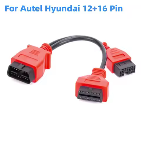 for Autel For MITSUBISHI for HYUNDAI -12+16 Pins MaxiSys Pro MS906 MS906BT MS906TS MS908S Pro Mini M