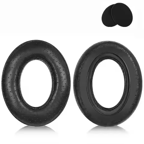 Upgrade Sheepskin Replacement Ear Pads Compatible with Sennheiser HD600, HD650 HD660S HD545 Headphon
