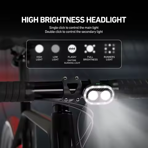 CYCLAMI CY300 Headlight CY200 Taillight Set Waterproof Smart Brake Sensing Road Bike Lights Cycling
