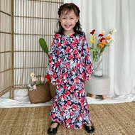 Kids Raya Collection Cotton Peplum / Kurung Kedah / 2 Pockets Girls Baju Kurung Budak Perempuan 1 hi