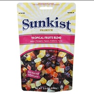 ซันคิส ผลไม้เมืองร้อนอบแห้ง Sunkist Dried Tropical Fruits Blend 150g