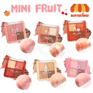 Nee Cara Mini Fruit Four Shade Eyeshadow Palette 2g x 4