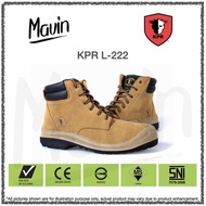 KPR L-222 Mid Cut Leather Safety Shoes L222 Boots「Non Metallic Series」