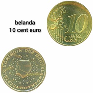 koin 10 cent euro - belanda