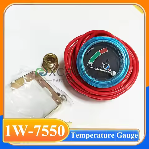 Water Temperature Gauge 1W7550 1W-7550 for Wheel Tractor 641B Wheel Loader 966C