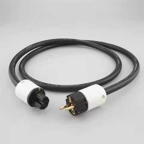 Hot Selling HIFI 314Ag Power Cable line Power Cord with Oyaide P-320E Schuko EU Plug AC cable hifi V