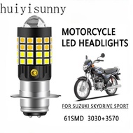 HYS 1PCS FOR SUZUKI SKYDRIVE SPORT P15D LED Motorcycle Headlight Dual Color 3200K Yellow 6500K White