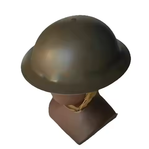 . WWII WW2 Canadian British Uk Army Brodie Steel Helmet MILITARY War Reenactments