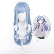 Misscoo Togawa Sakiko Cosplay Wig BanG Dream! It's MyGO Long Blue Heat Resistant Synthetic Hair