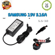 Samsung 19V 3.16A (5.5mm*3.0mm) For NP-Q430/Q530/NP300E4Z/R440/NP275E4V/R463/R464/ Series Adapter