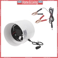 ci 4 3Inch Inline Booster Duct Fan Exhaust Fan Home Inline  Duct Fan Bathroom Extractor Ventilation 