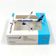 Herpa 1: 500 Iceland Airlines Boeing 737 Simulation Alloy Airplane Model Finished Product Collection