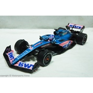 1: 18 F1 2022 Solido Renault Alpine A522 Alonso Monaco