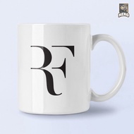 Roger Federer RF TENNIS SPORT Coffee Glass Mug