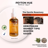 || PROMO ~`~ PEYTON HUE THE GENTLE ROSEMARY OIL (FREE GIF) Hair Oil Untuk Rambut Rontok, Tipis & Ket
