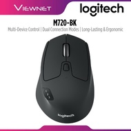 LOGITECH M720 TRIATHLON DUAL MODE WIRELESS MOUSE WITH BLUETOOTH + USB UNIFYING RECEIVER 8 BUTTONS LO