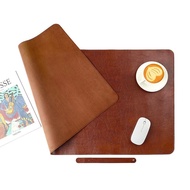 New Large Crystal Leather Mouse Pad Non-slip Office Desk Study Desk Computer Desk Pad Desktop Mousep