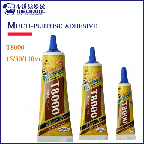 MECHANIC 110ml T-8000 Industrial Adhesive Jewerly Craft Rhinestone And Nail Gel T8000 Diy Phone Fram