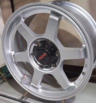 WHEELS / MAGS, VANS TOYOTA COMMUTER DELUXE 4pcs./set TE37  SILVER 16X7.0. 6x130,  Offset 35, CB 75