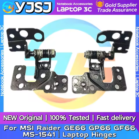 New Original Laptop Notebook Hinges LCD shaft For MSI GE66 Raider 10SD 10SE 10SF GP66 GF66 MS-1541 M